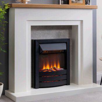 Monaco Painted Electric Fireplace Suite