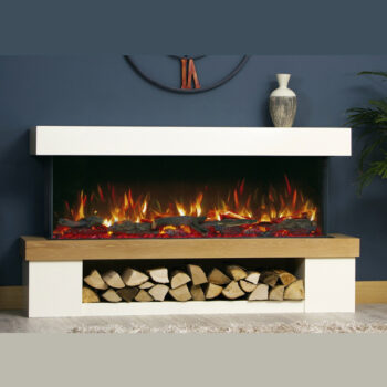 Montana 900 Painted / Veneer Electric Fireplace Suite