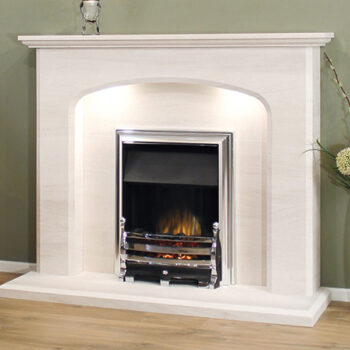Newman Avalade Bella Creme Limestone Fireplace Surround