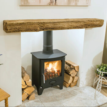 Newman Bideford Timber Effect Oak Fireplace Beam