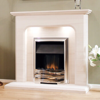 Newman Birre Limestone Fireplace Suite