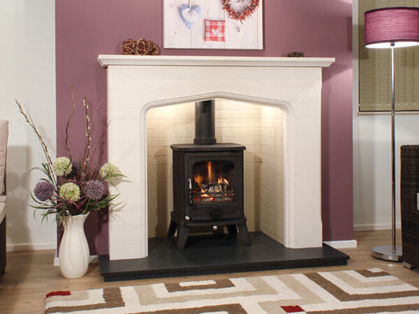 Newman Calvia Limestone Fireplace Surround - Image 2
