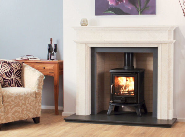 Newman Catalonia Bella Creme Limestone Fireplace Surround - Image 2