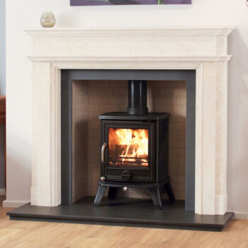 Newman Catalonia Bella Creme Limestone Fireplace Surround