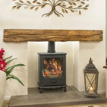 Newman Dartmoor Timber Effect Oak Fireplace Beam