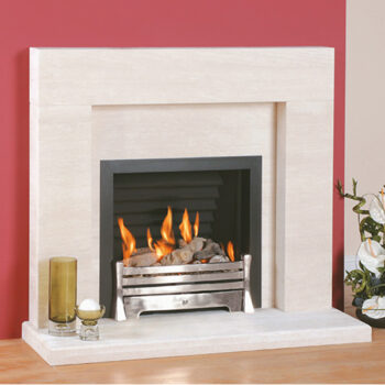 Newman Faro Limestone Fireplace Surround
