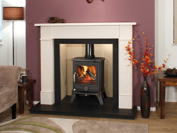 Newman Leon Limestone Fireplace Surround - Image 2
