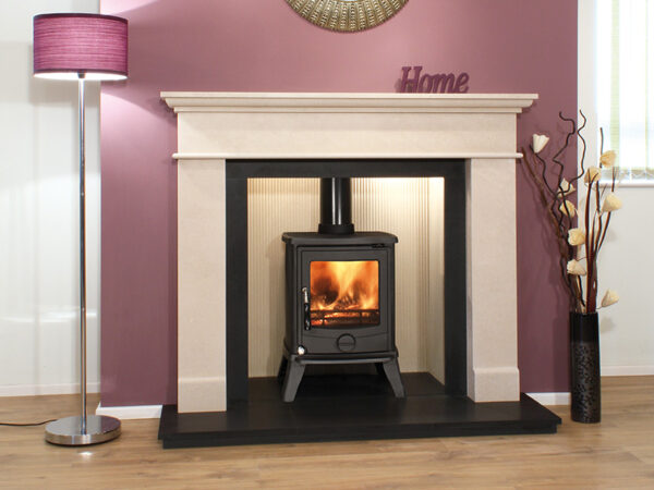 Newman Malaga Limestone Fireplace Surround - Image 2