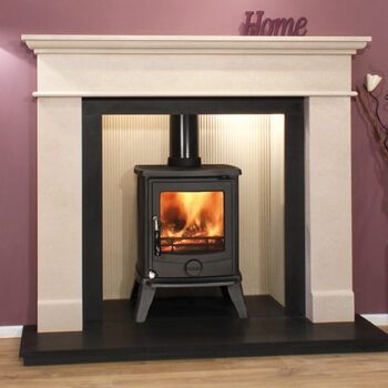 Newman Malaga Limestone Fireplace Surround