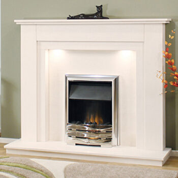 Newman Mertola Limestone Fireplace Suite