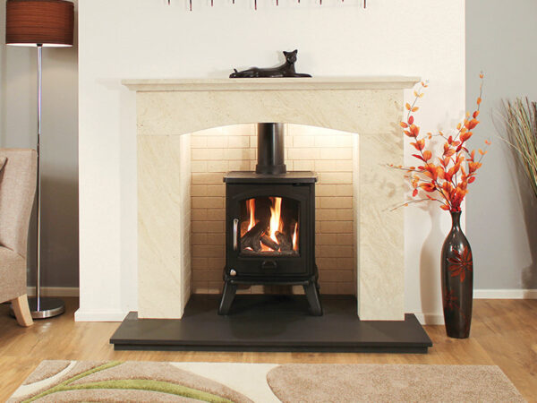 Newman Moncado Limestone Fireplace Surround - Image 2