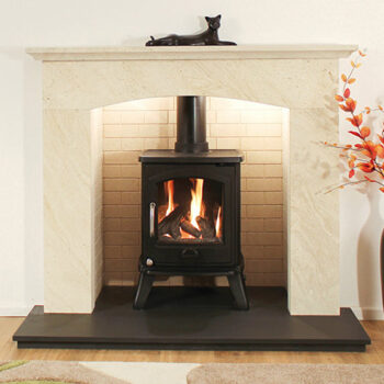 Newman Moncado Limestone Fireplace Surround