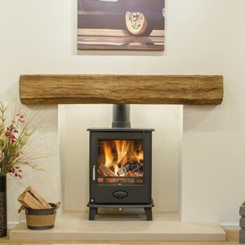 Newman Netherton Timber Effect Oak Fireplace Beam