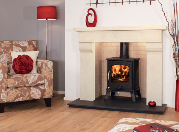 Newman Toledo Limestone Fireplace Surround - Image 2