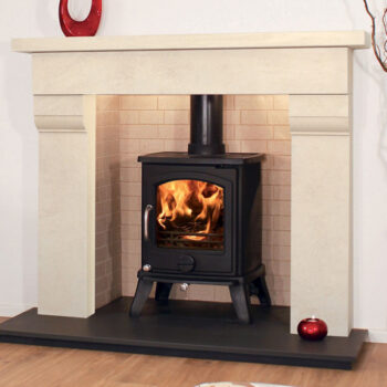 Newman Toledo Limestone Fireplace Surround