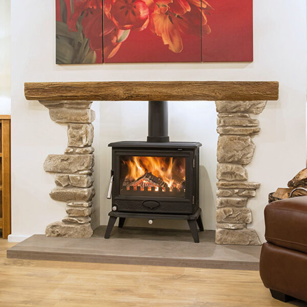Newman York Non Combustible Wrap Around Fireplace Legs