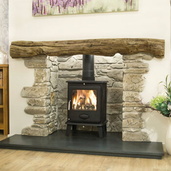 Newman York Stone Effect Non Combustible Fireplace Chamber