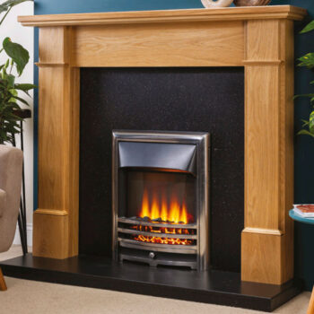 Olivia Solid Oak Wood Fireplace Surround