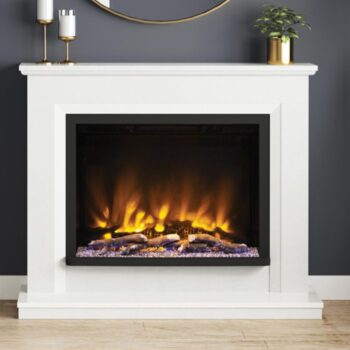 PRYZM Alesso Marble Electric Fireplace