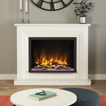 PRYZM Cabrina Marble Electric Fireplace