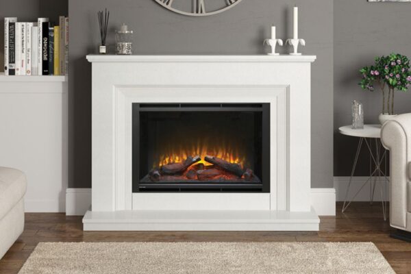 PRYZM Cassius Marble Electric Fireplace