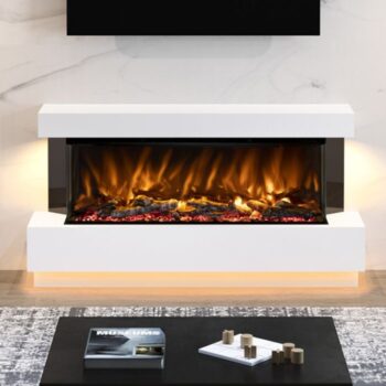PRYZM Evento Timber Electric Fireplace
