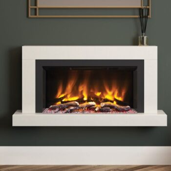 PRYZM Impero Wall Mounted Marble Electric Fireplace