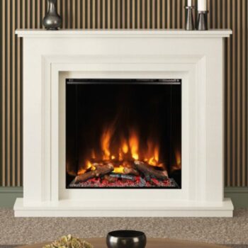 PRYZM Kudosa Marble Electric Fireplace