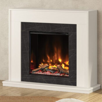 PRYZM Lumos Timber Electric Fireplace