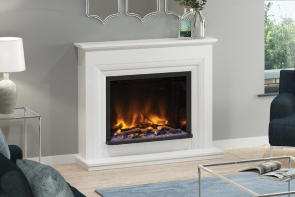 PRYZM Velino Timber Electric Fireplace