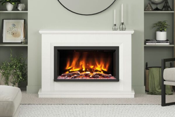PRYZM Vistus Marble Electric Fireplace