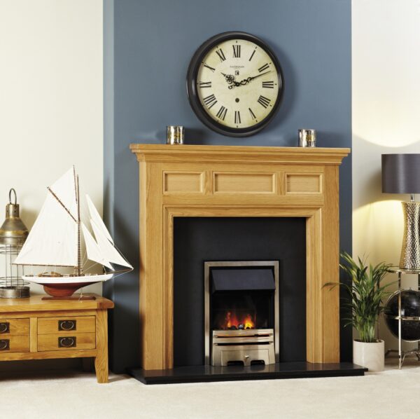 Paris Solid Oak Wood Fireplace Surround - Image 2