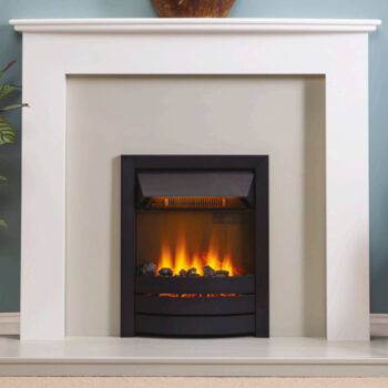 Penny Painted / Solid Oak Fireplace Surround