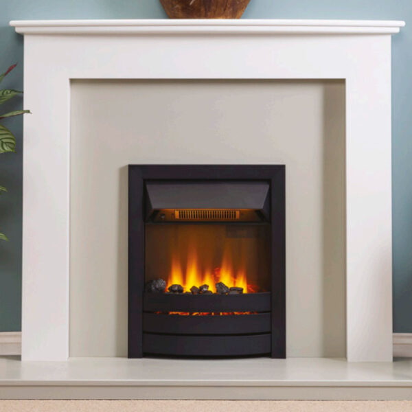 Penny Painted / Solid Oak Fireplace Surround