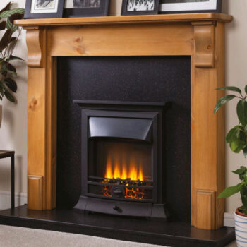 Plain Corbel Pine Wood Fireplace