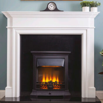 Richmond Paint And Solid Oak Wood Fireplace Surround
