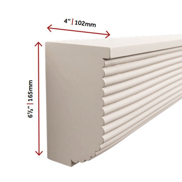 Riva Decorative Non Combustible Fireplace Beam - Image 3