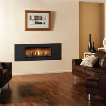 Studio Steel 2 Gas Fires