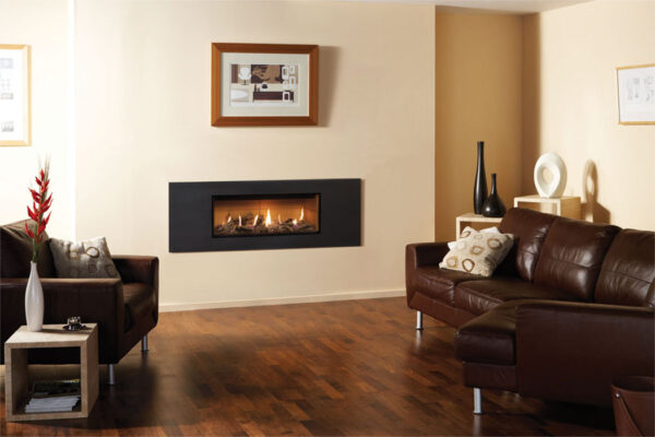 Studio Steel 2 Gas Fires