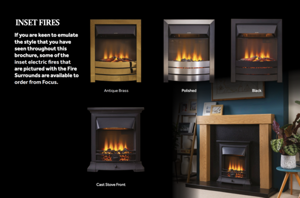 Harrow Painted Electric Fireplace Suite - Image 4