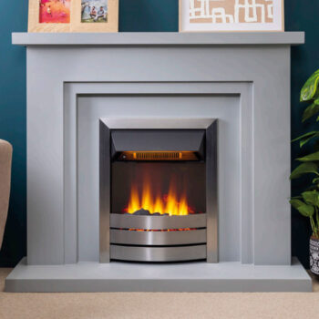 Vienna Painted Electric Fireplace Suite
