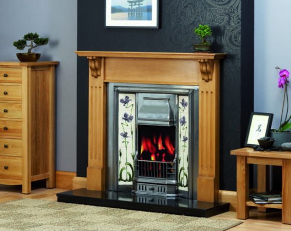 Weymouth Solid Oak Wood Fireplace Surround - Image 2